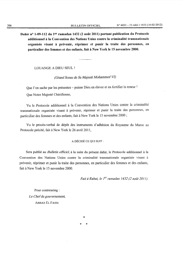 Dahir-1-09-112-portant-publication-du-Protocole-additionnel-la-Convention-des-N-U-a-prevenir-la-traite-des-personnes-2012-pdf